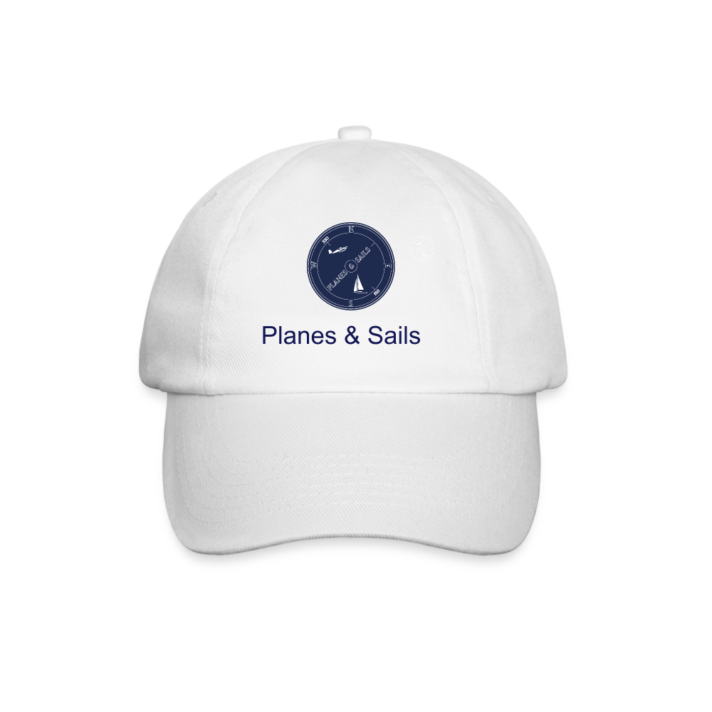 Planes & Sails Mariners and PILOTS Cap - white/white