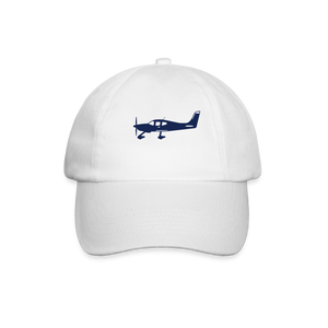 CIRRUS PILOTS' CUSTOMIZABLE CAP - white/white