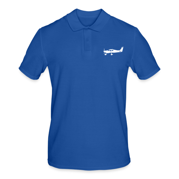 CIRRUS PILOTS' CUSTOMIZABLE POLO SHIRT - royal blue