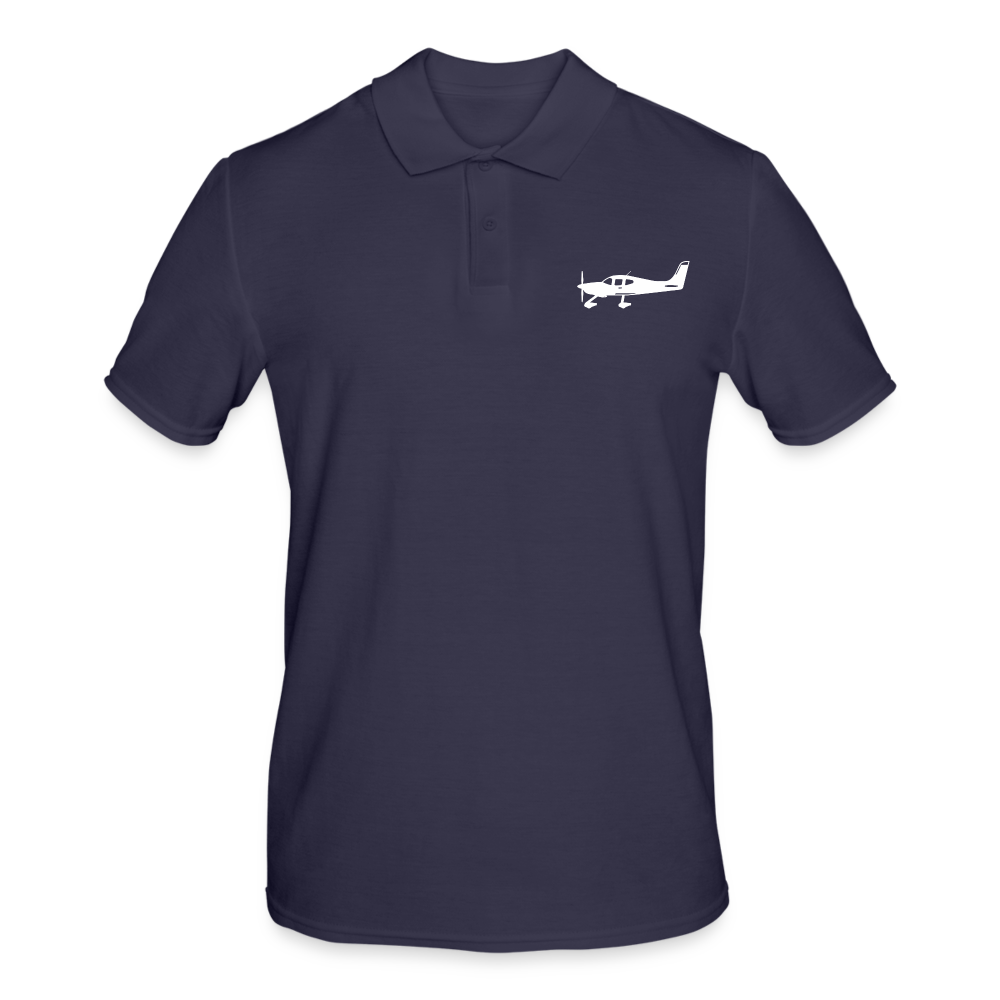 CIRRUS PILOTS' CUSTOMIZABLE POLO SHIRT - navy