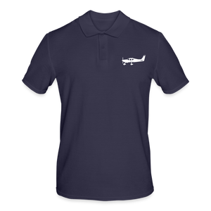 CIRRUS PILOTS' CUSTOMIZABLE POLO SHIRT - navy