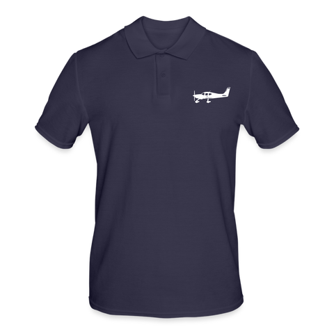 CIRRUS PILOTS' CUSTOMIZABLE POLO SHIRT - navy