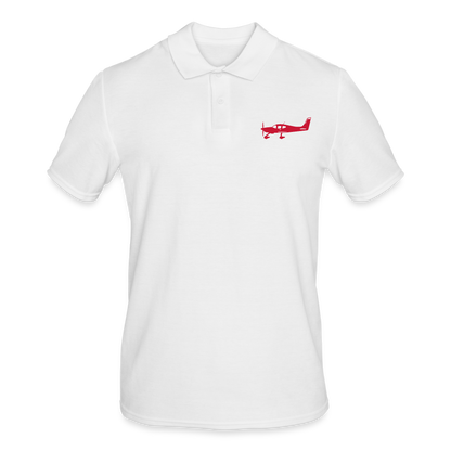 CIRRUS PILOTS' CUSTOMIZABLE POLO SHIRT - white