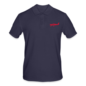 CIRRUS PILOTS' CUSTOMIZABLE POLO SHIRT - navy