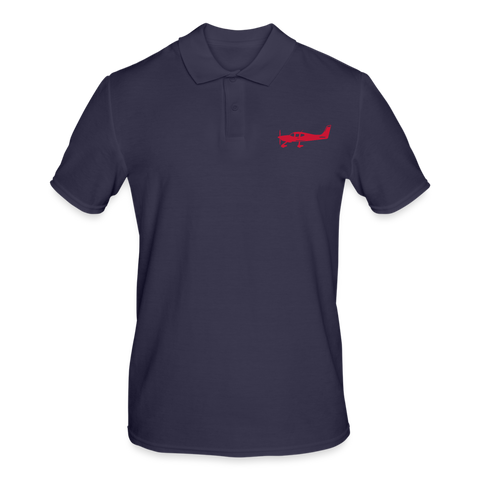 CIRRUS PILOTS' CUSTOMIZABLE POLO SHIRT - navy