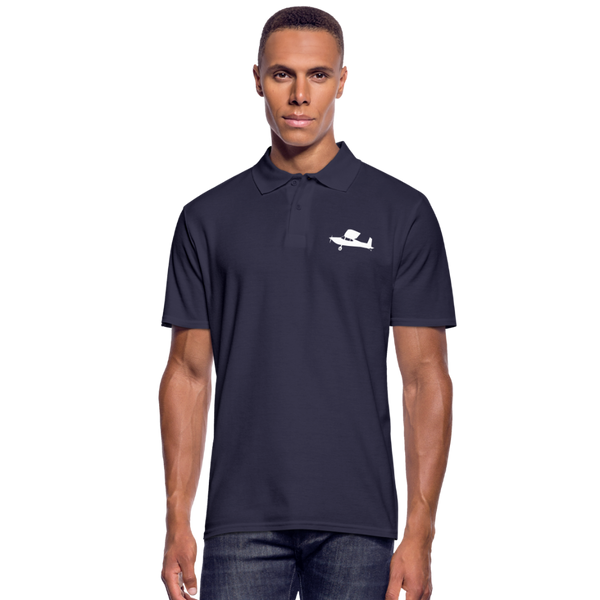 C180 Pilots' Customizable Polo Shirt - navy