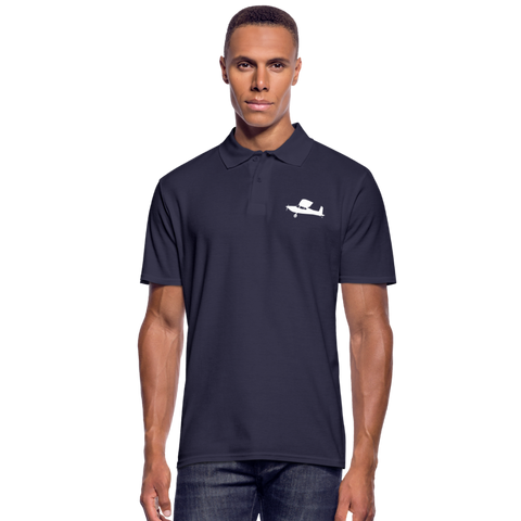 C180 Pilots' Customizable Polo Shirt - navy