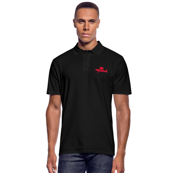 C180 Pilots' Customizable Polo Shirt - black