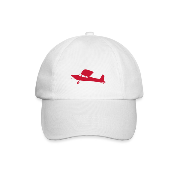 C180 Pilots' Customizable  Cap - white/white