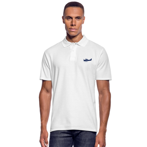 C172 Pilots' Customizable Polo Shirt - white