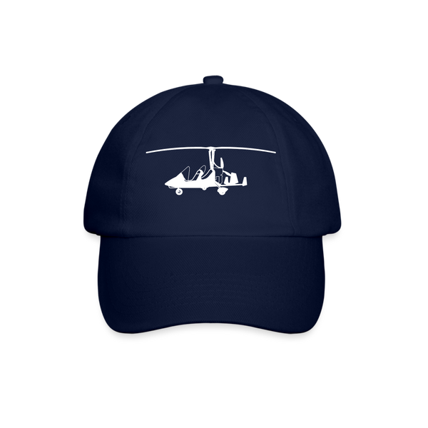 Gyro Pilots' Printed Customizable Cap - blue/blue