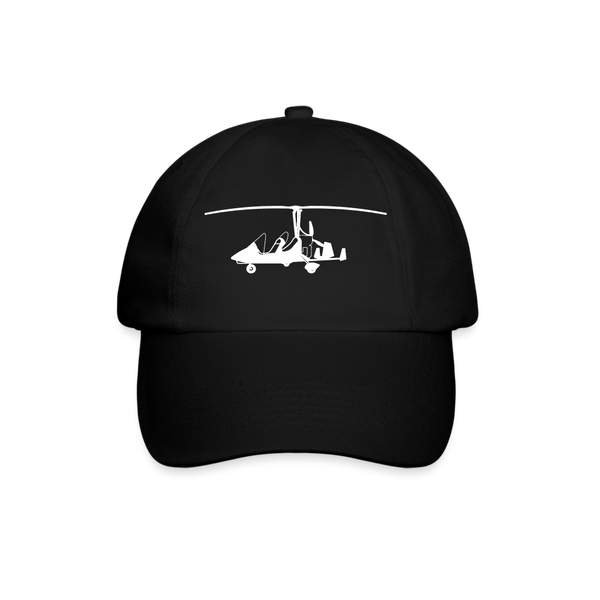 Gyro Pilots' Printed Customizable Cap - black/black