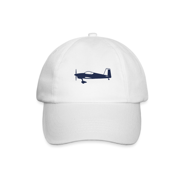 RV Pilots Printed Customizable Cap - white/white