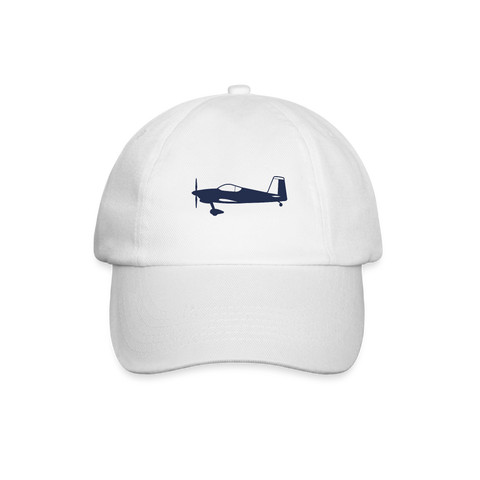 RV Pilots Printed Customizable Cap - white/white